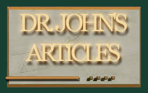 Dr. John's Martial Arts Articles